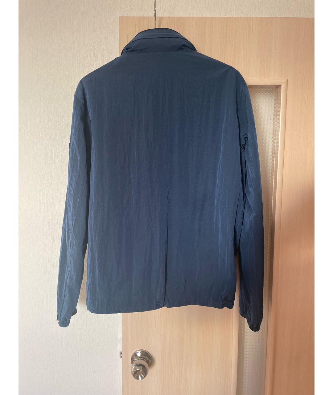 SANDRO Синяя полиэстеровая куртка, фото 2