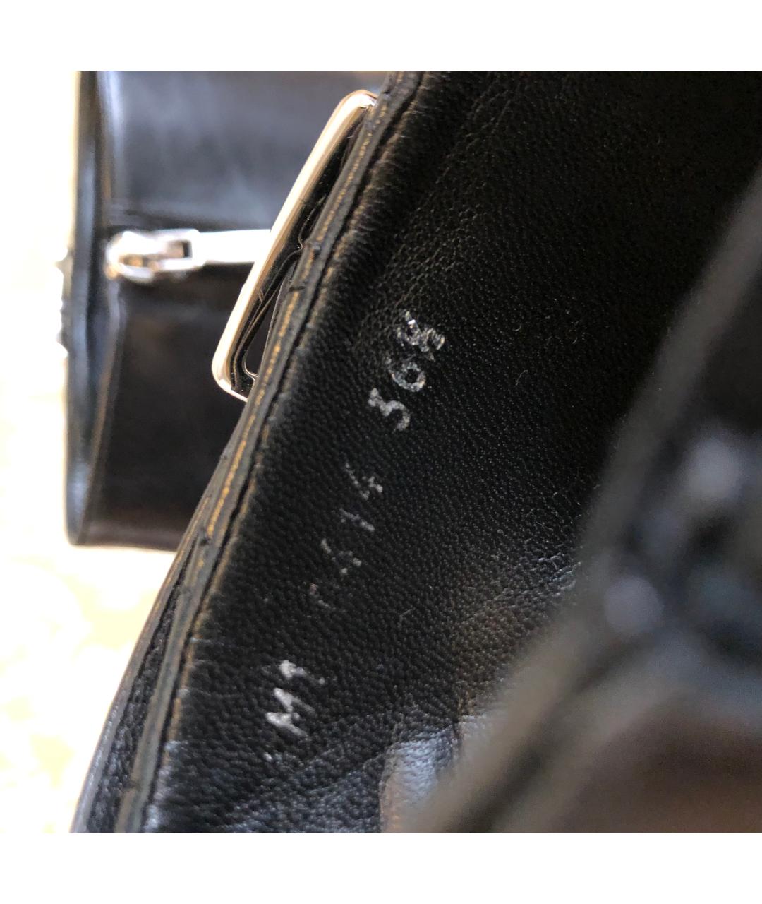 CHRISTIAN DIOR PRE-OWNED Черные кожаные ботильоны, фото 7