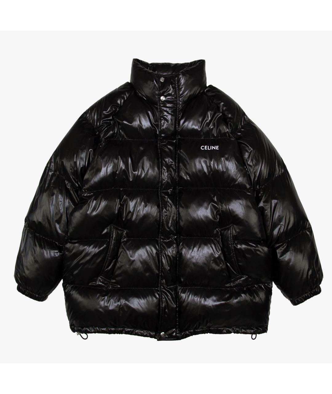 CELINE Черный пуховик, фото 6