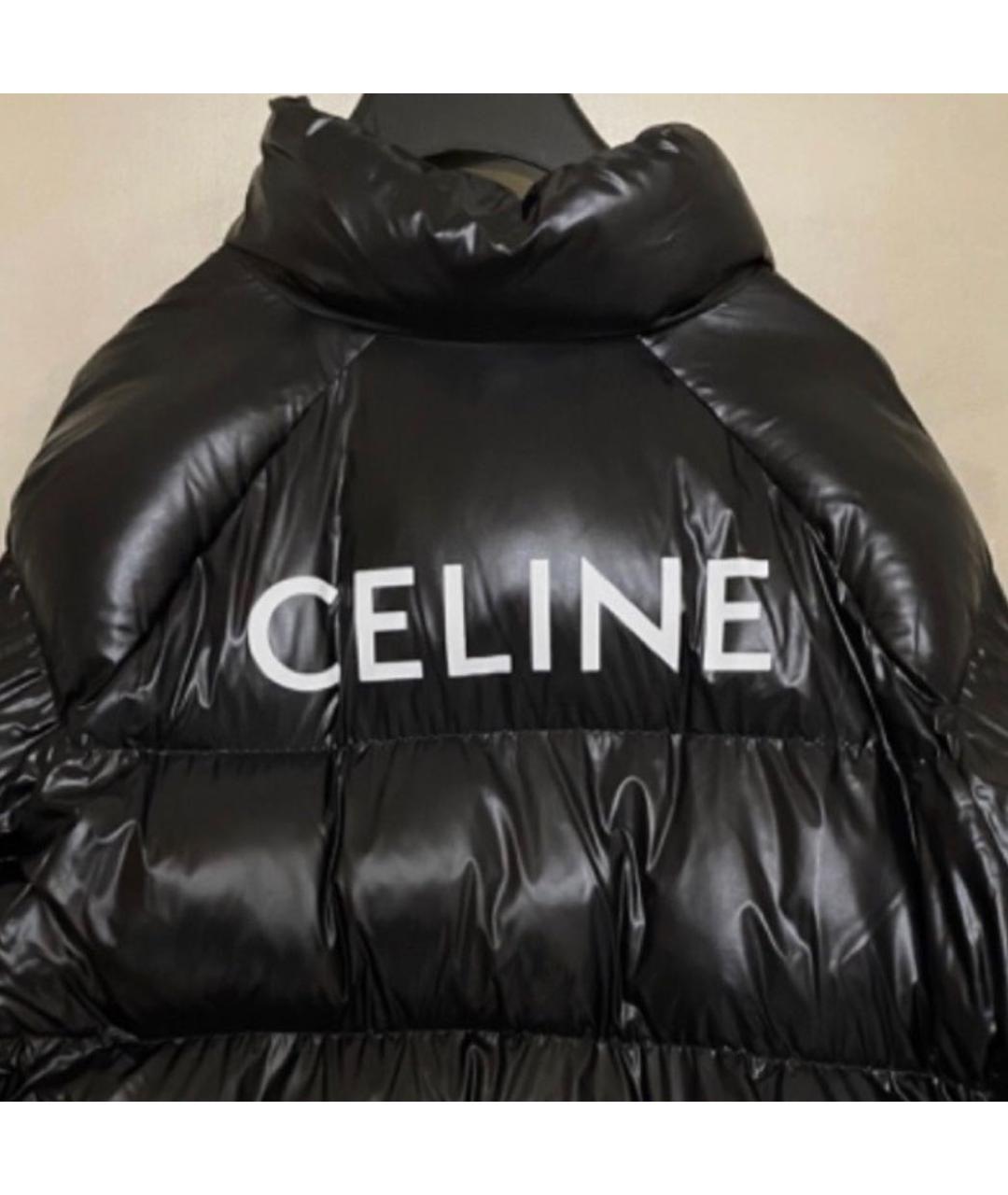 CELINE Черный пуховик, фото 4
