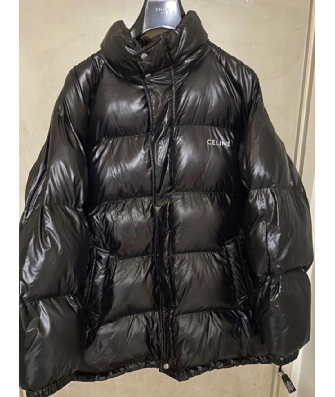 CELINE Черный пуховик, фото 2