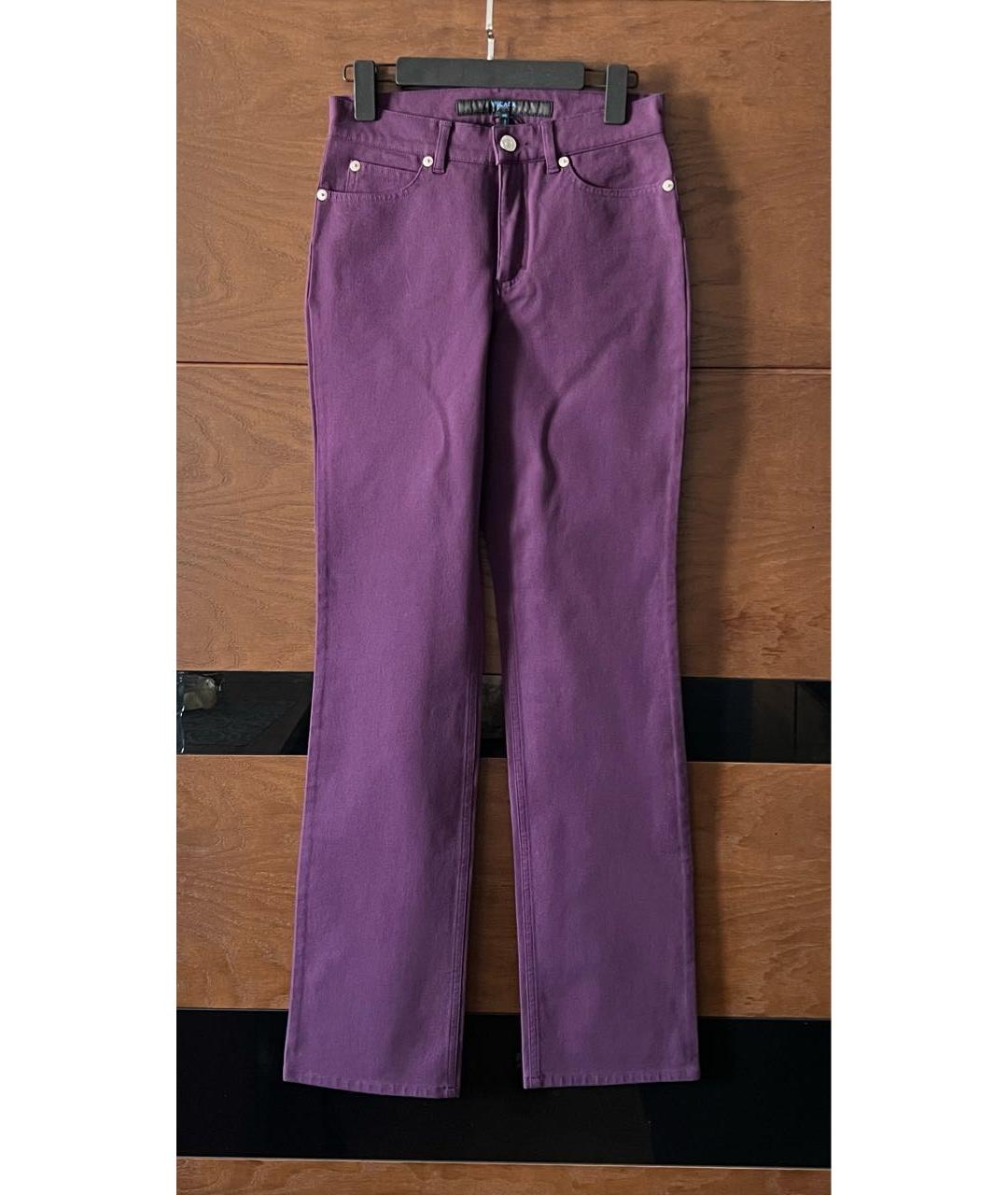 ESCADA Фиолетовые джинсы слим, фото 6