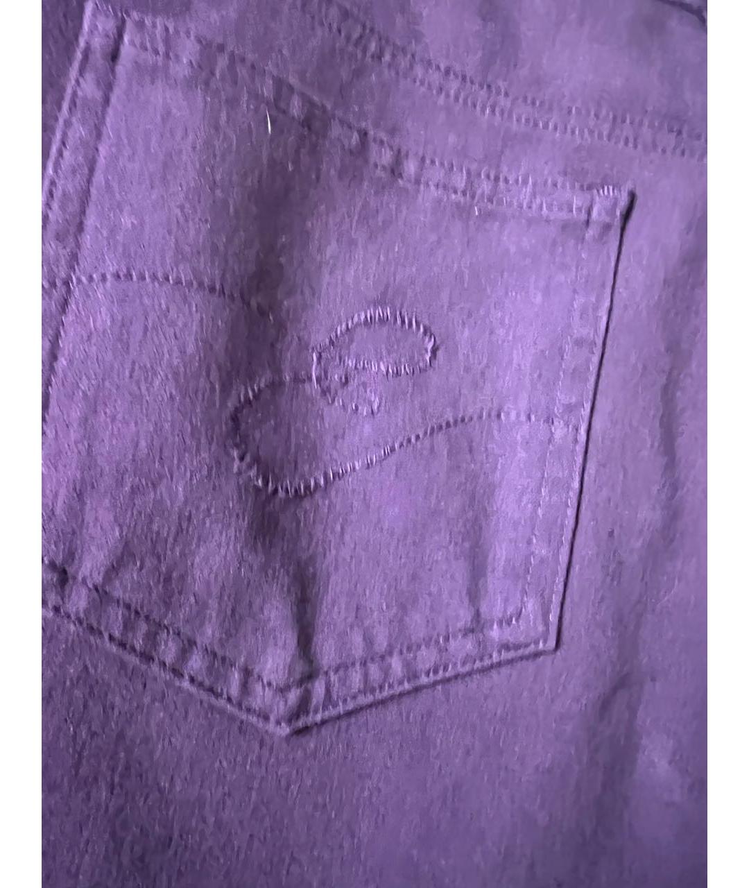 ESCADA Фиолетовые джинсы слим, фото 4