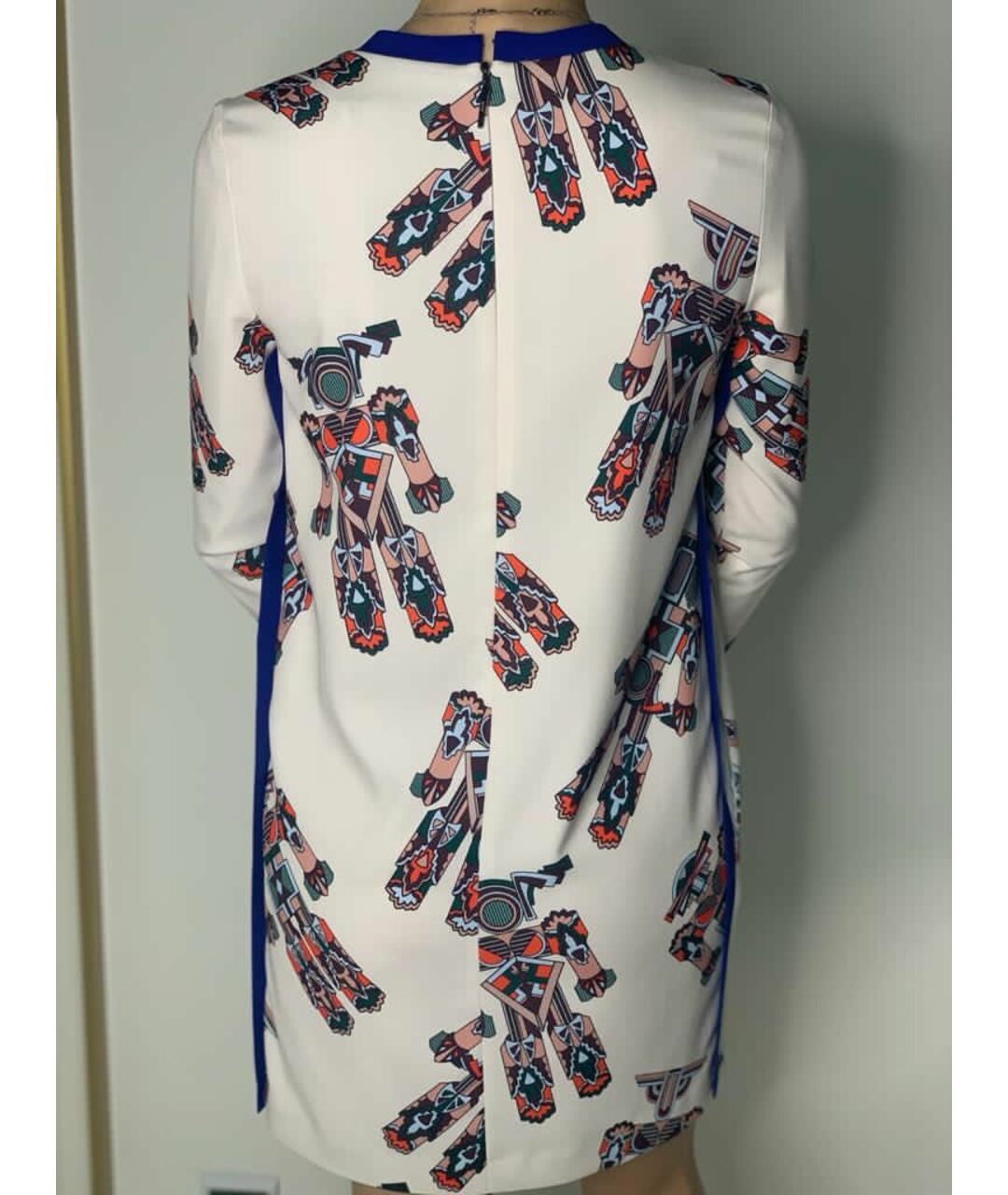 MSGM Бежевое полиэстеровое повседневное платье, фото 2