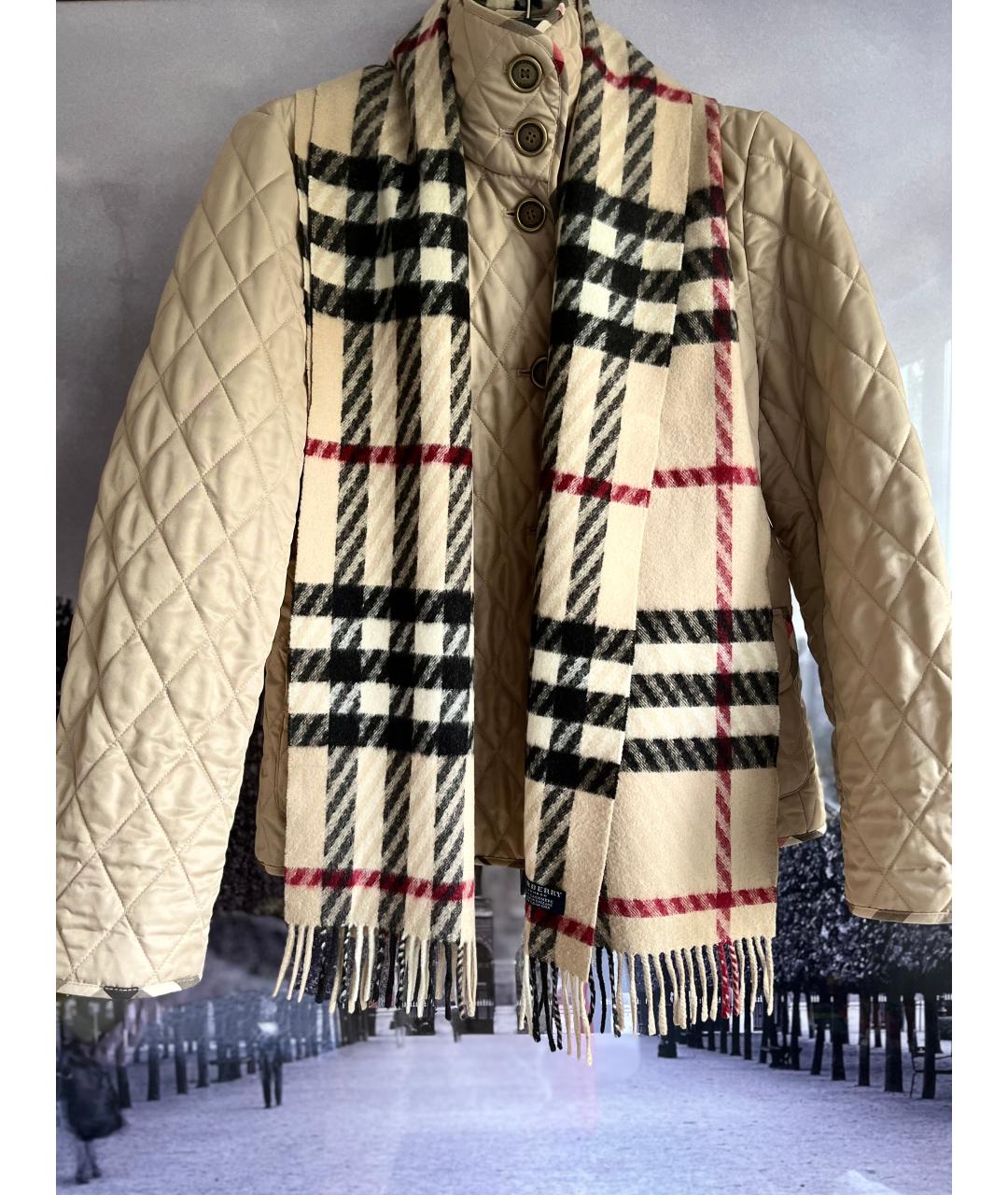 BURBERRY Кашемировый шарф, фото 6