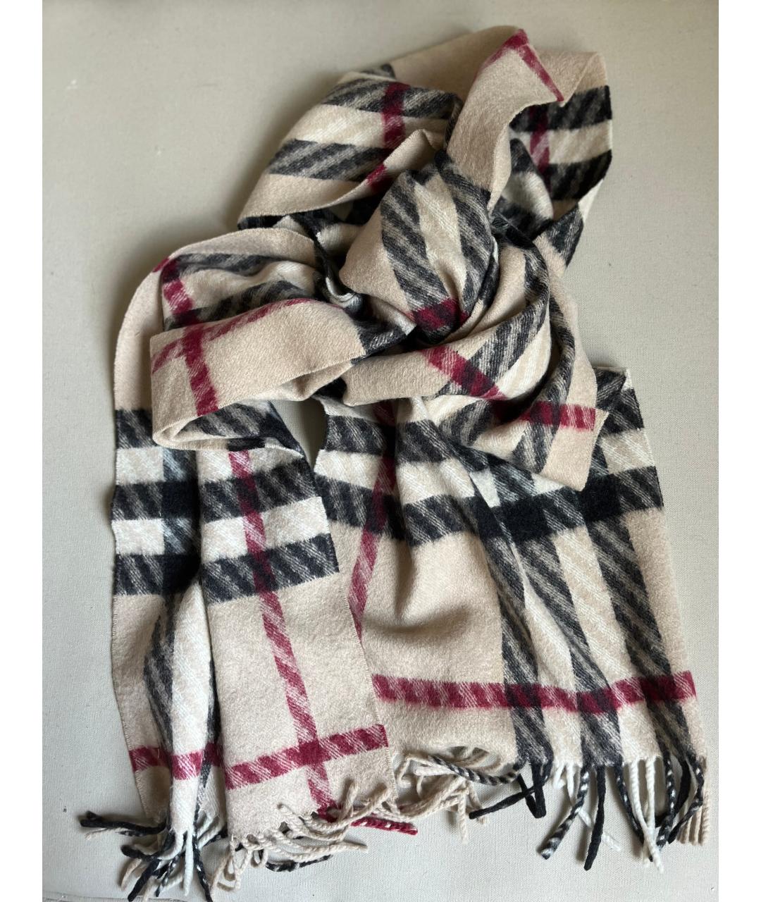 BURBERRY Кашемировый шарф, фото 4