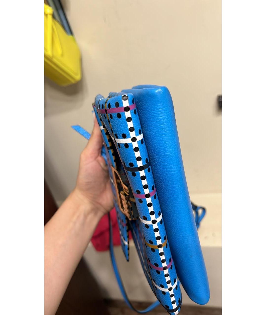 COCCINELLE Синяя сумка через плечо, фото 7