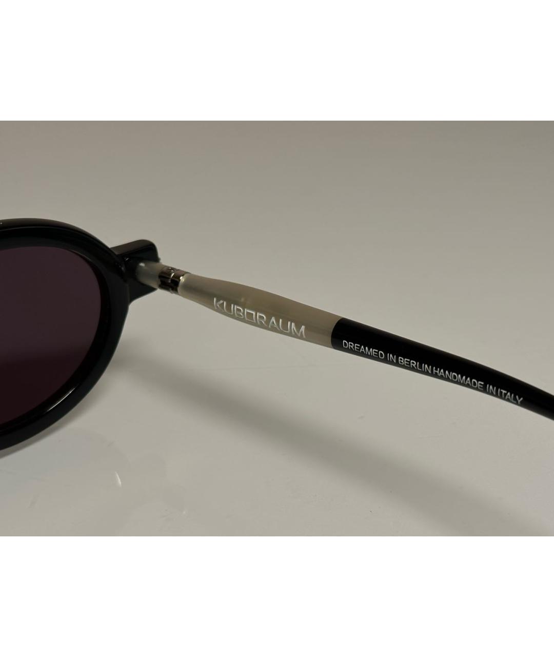 KUBORAUM Черные пластиковые солнцезащитные очки, фото 5