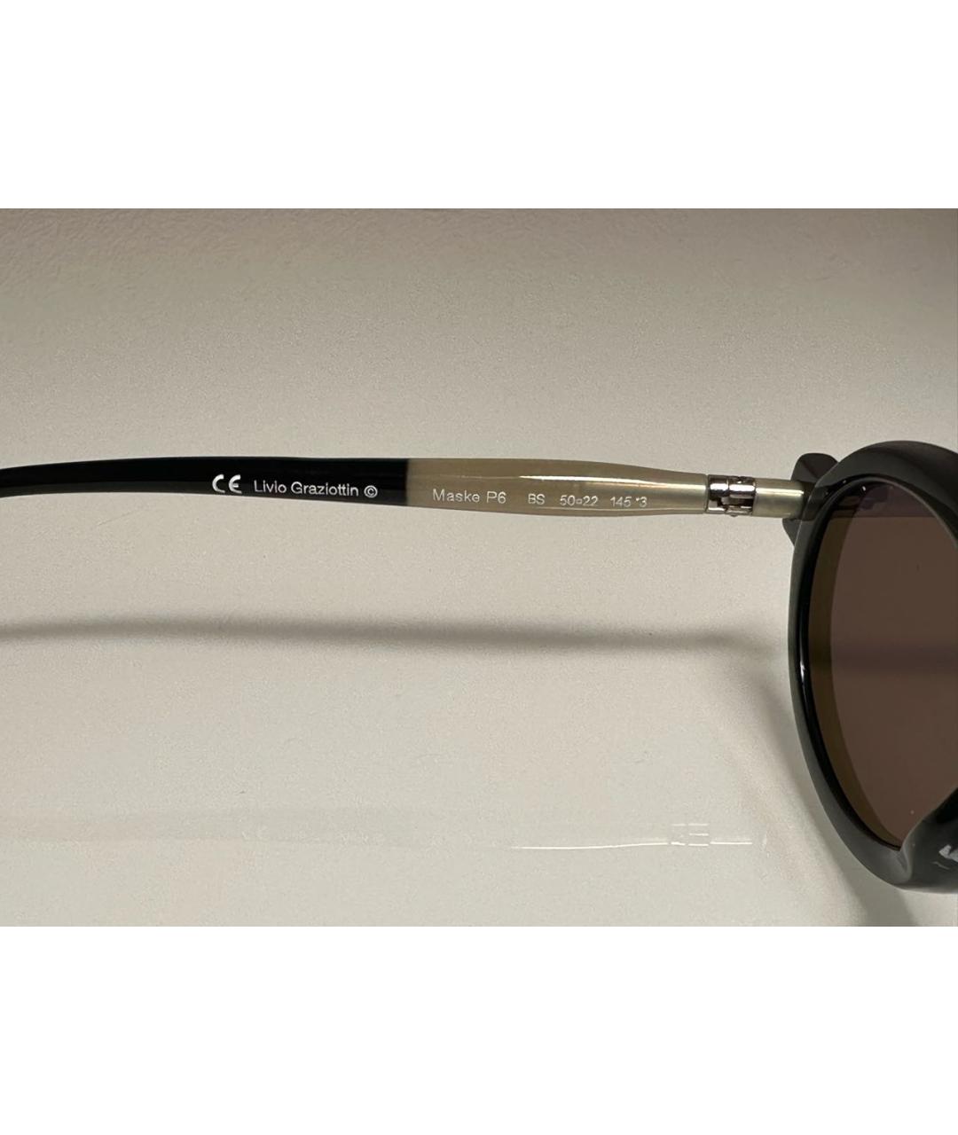 KUBORAUM Черные пластиковые солнцезащитные очки, фото 6