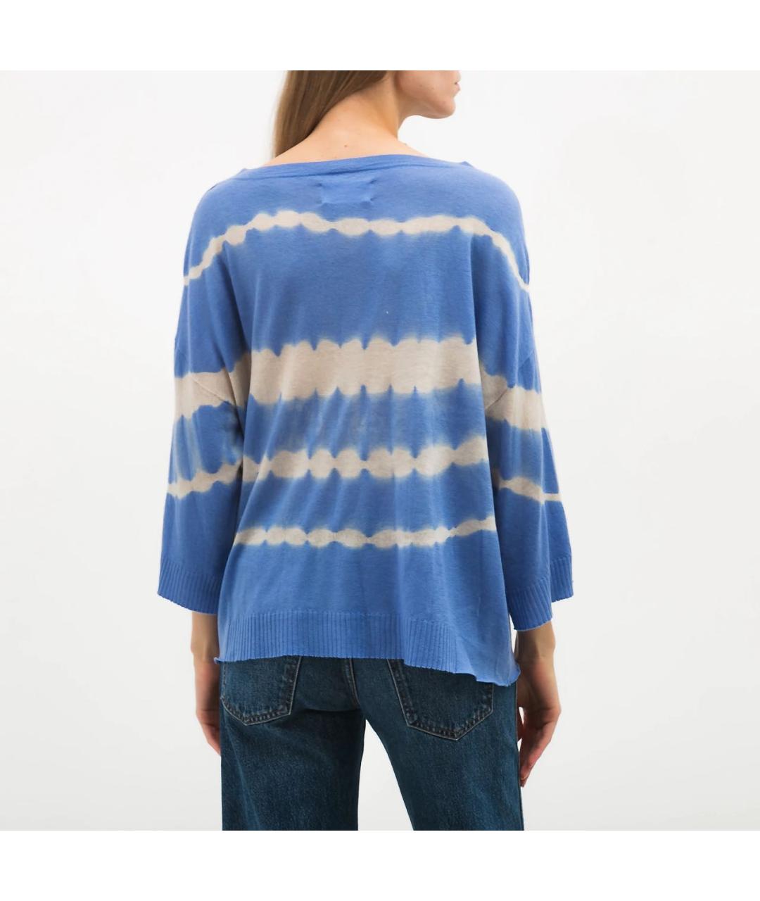 ZADIG & VOLTAIRE Голубой кашемировый джемпер / свитер, фото 3