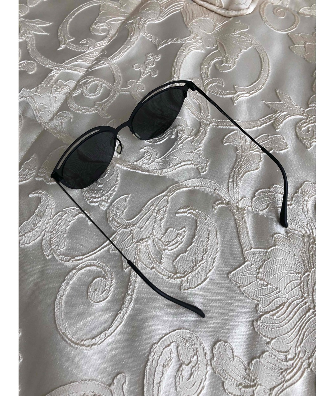 ITALIA INDEPENDENT Черные металлические солнцезащитные очки, фото 4