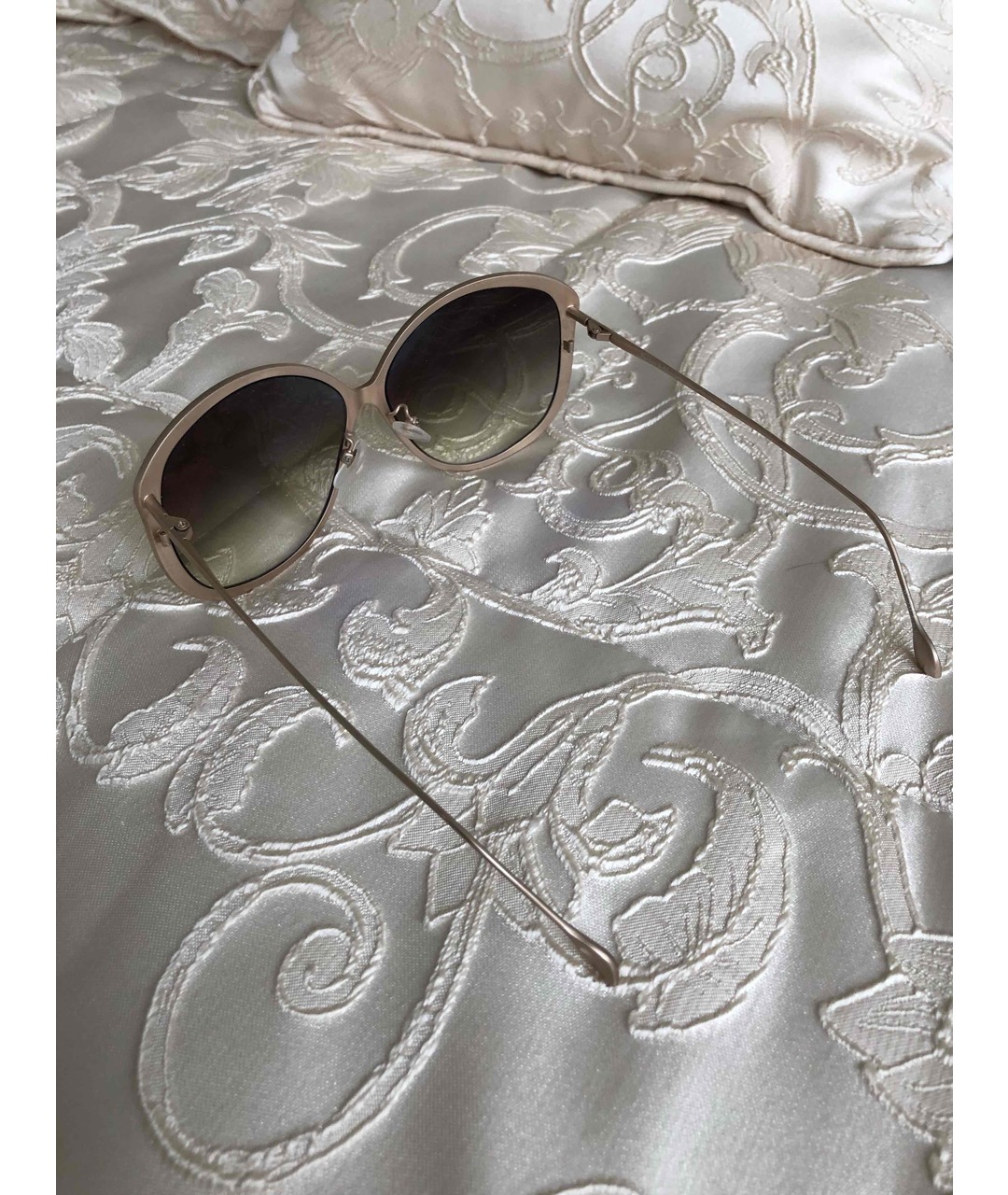 FRENCY & MERCURY Бежевые солнцезащитные очки, фото 4