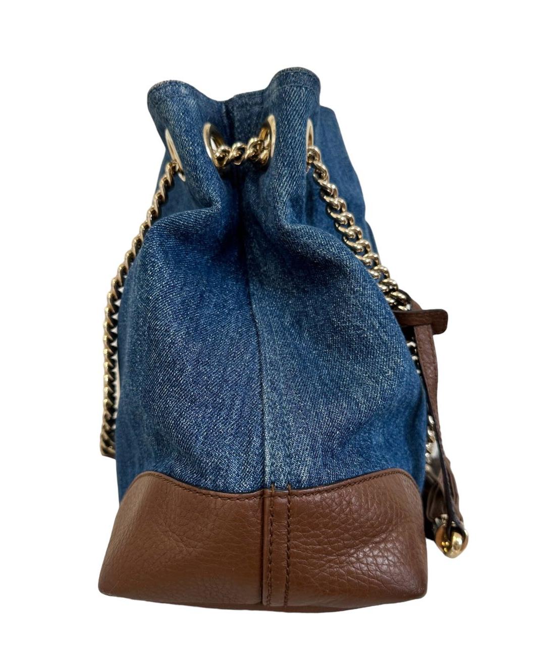 GUCCI Деним сумка через плечо, фото 4