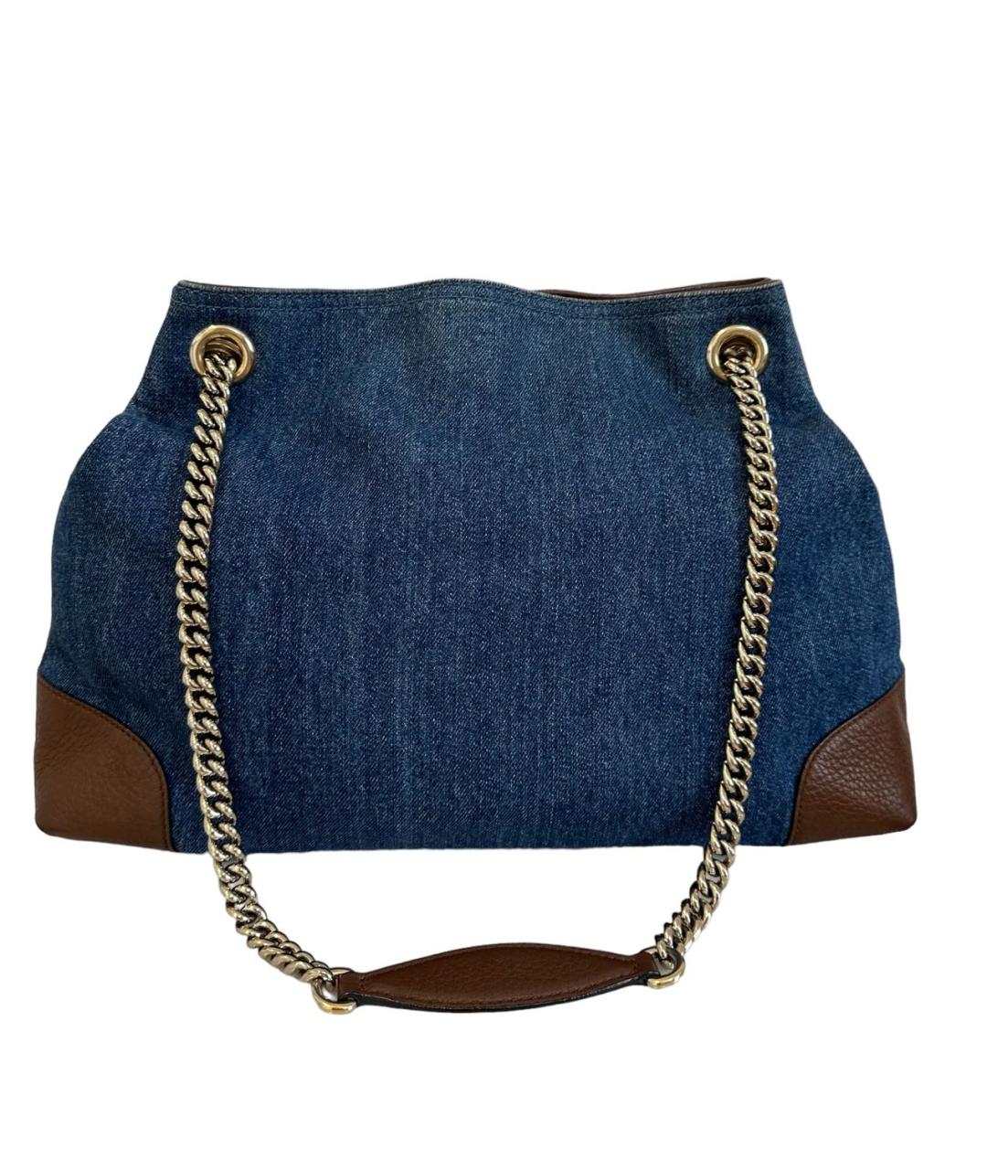GUCCI Деним сумка через плечо, фото 8