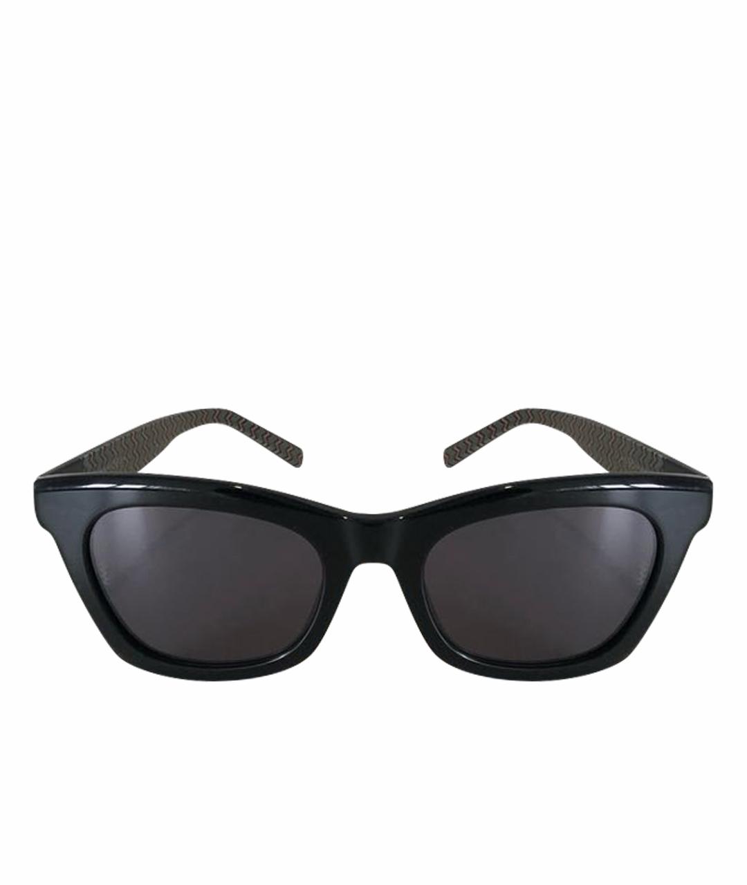MISSONI Черные пластиковые солнцезащитные очки, фото 1