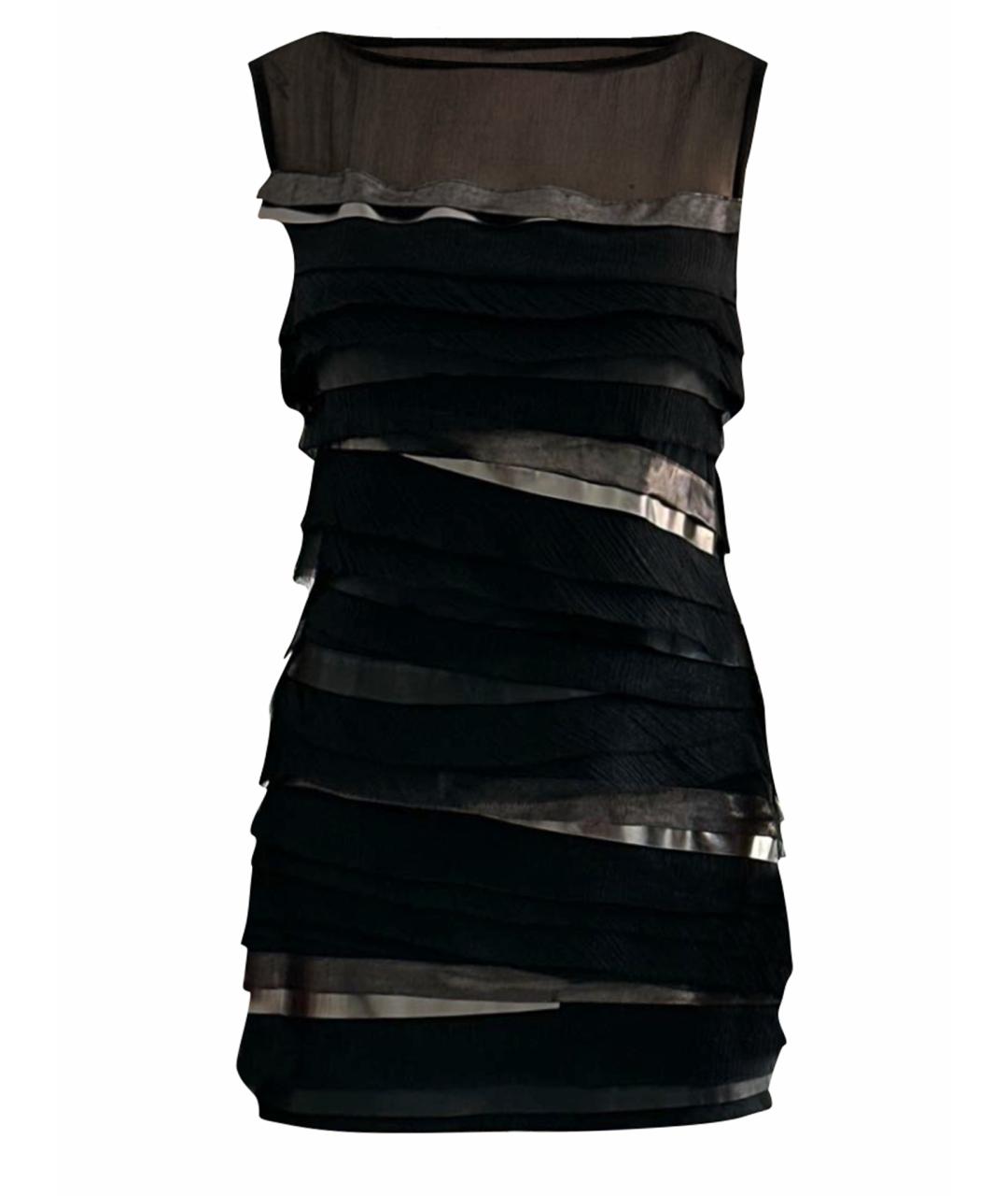 BARBARA BUI Черное коктейльное платье, фото 1