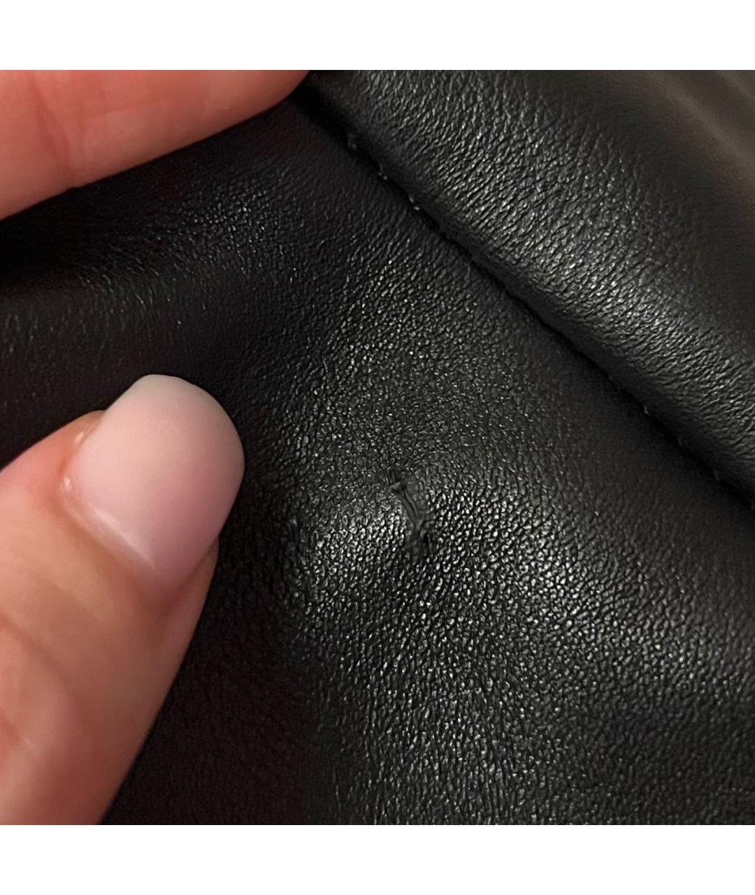 VERSACE Черный кожаный рюкзак, фото 7