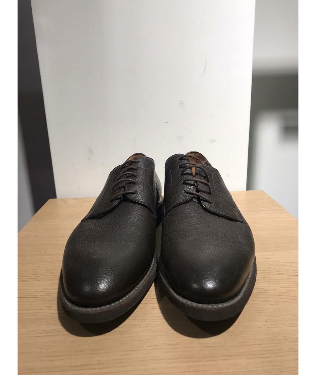 BALLY Коричневые кожаные туфли, фото 2