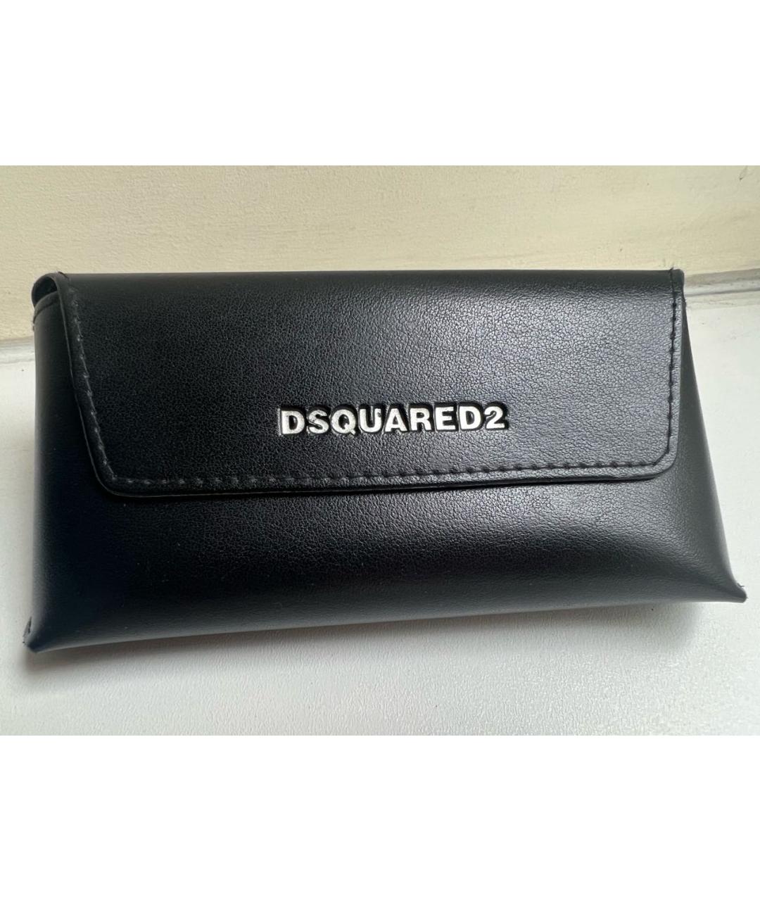 DSQUARED2 Черные пластиковые солнцезащитные очки, фото 6