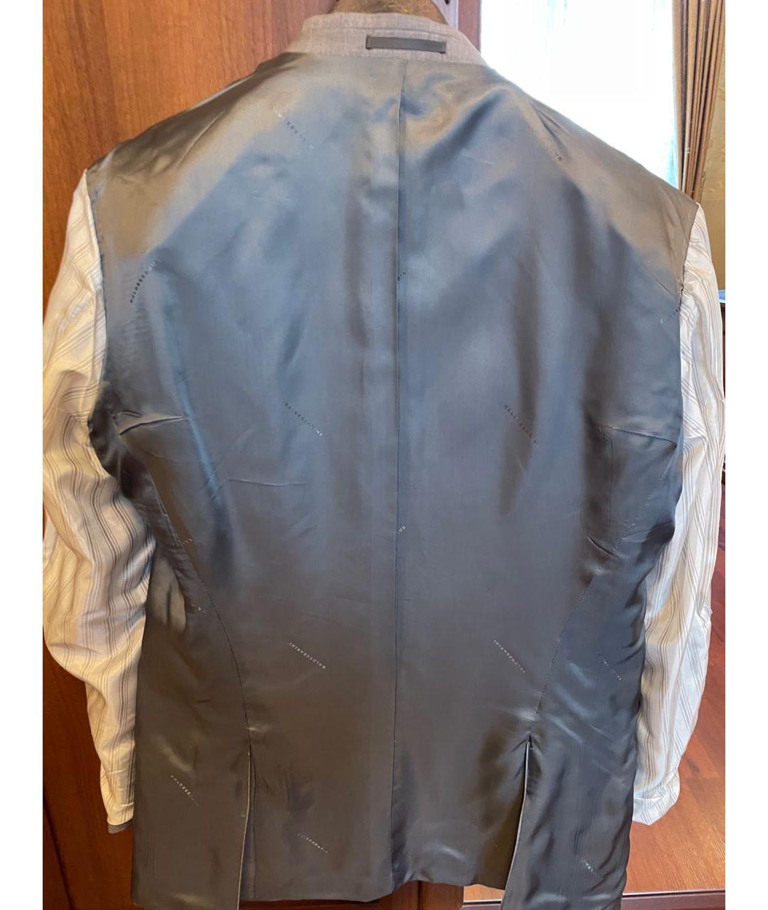 BALDESSARINI Серый шерстяной пиджак, фото 3