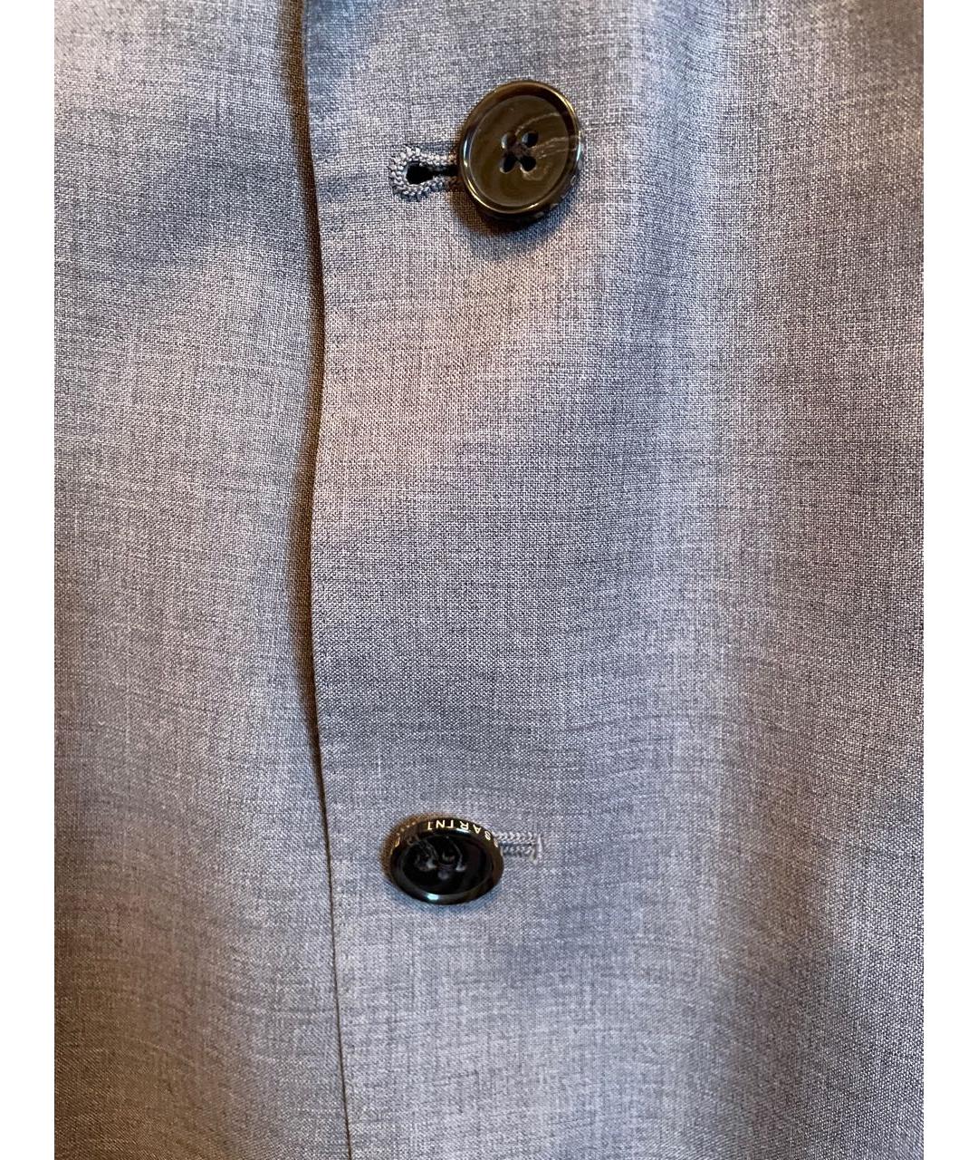 BALDESSARINI Серый шерстяной пиджак, фото 4