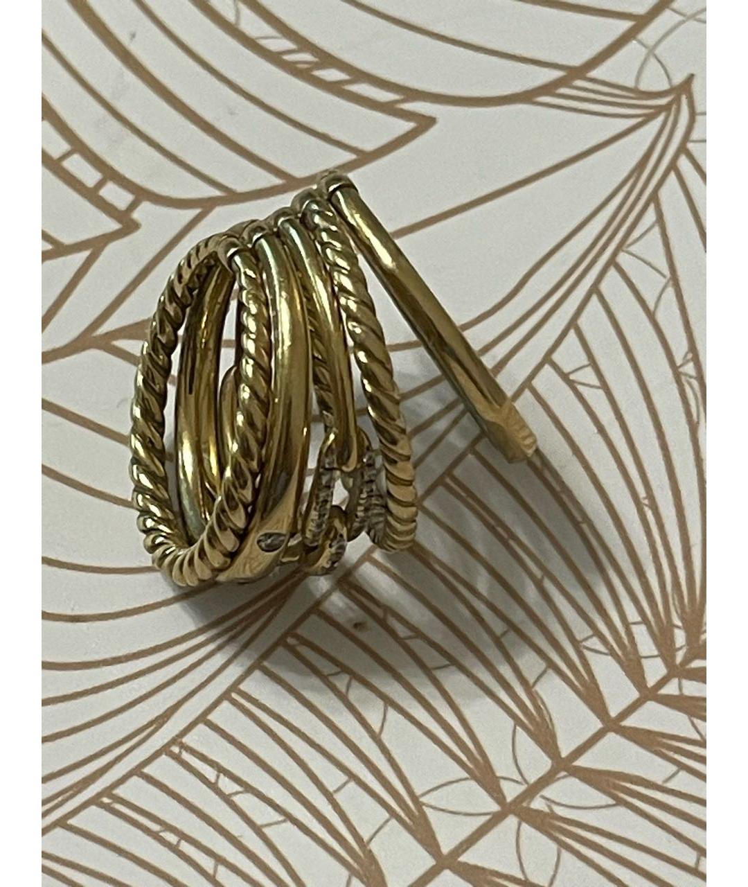 David Yurman Золотое кольцо из желтого золота, фото 2