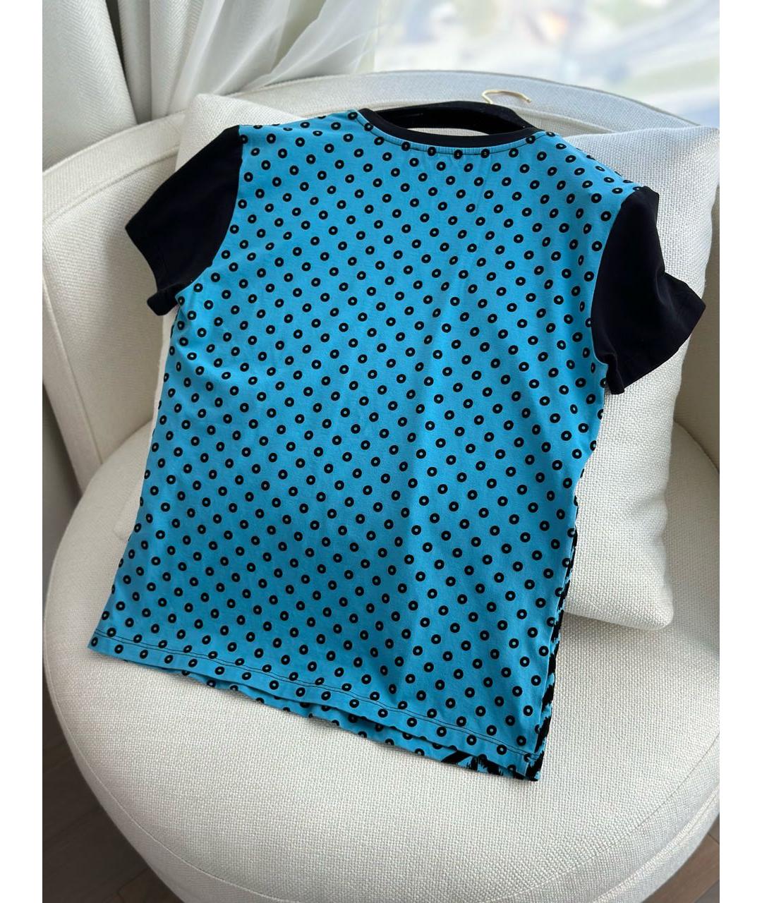 EMANUEL UNGARO Мульти хлопковая футболка, фото 3