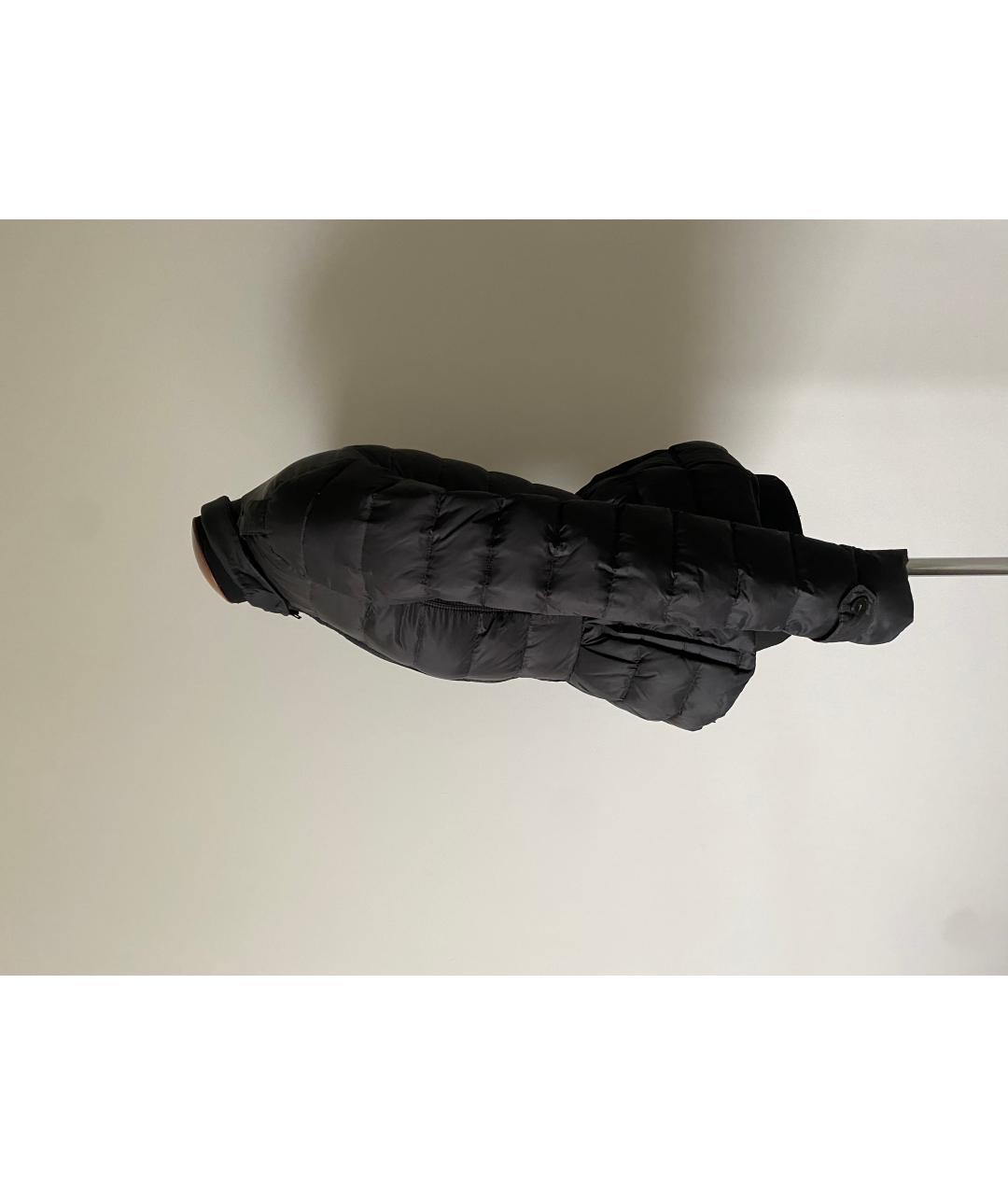 BURBERRY Черный полиамидовый пуховик, фото 5