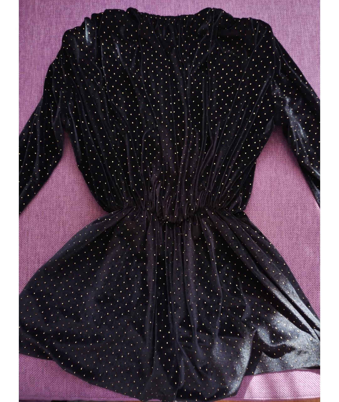 BALENCIAGA Черный бархатный комбинезон, фото 7