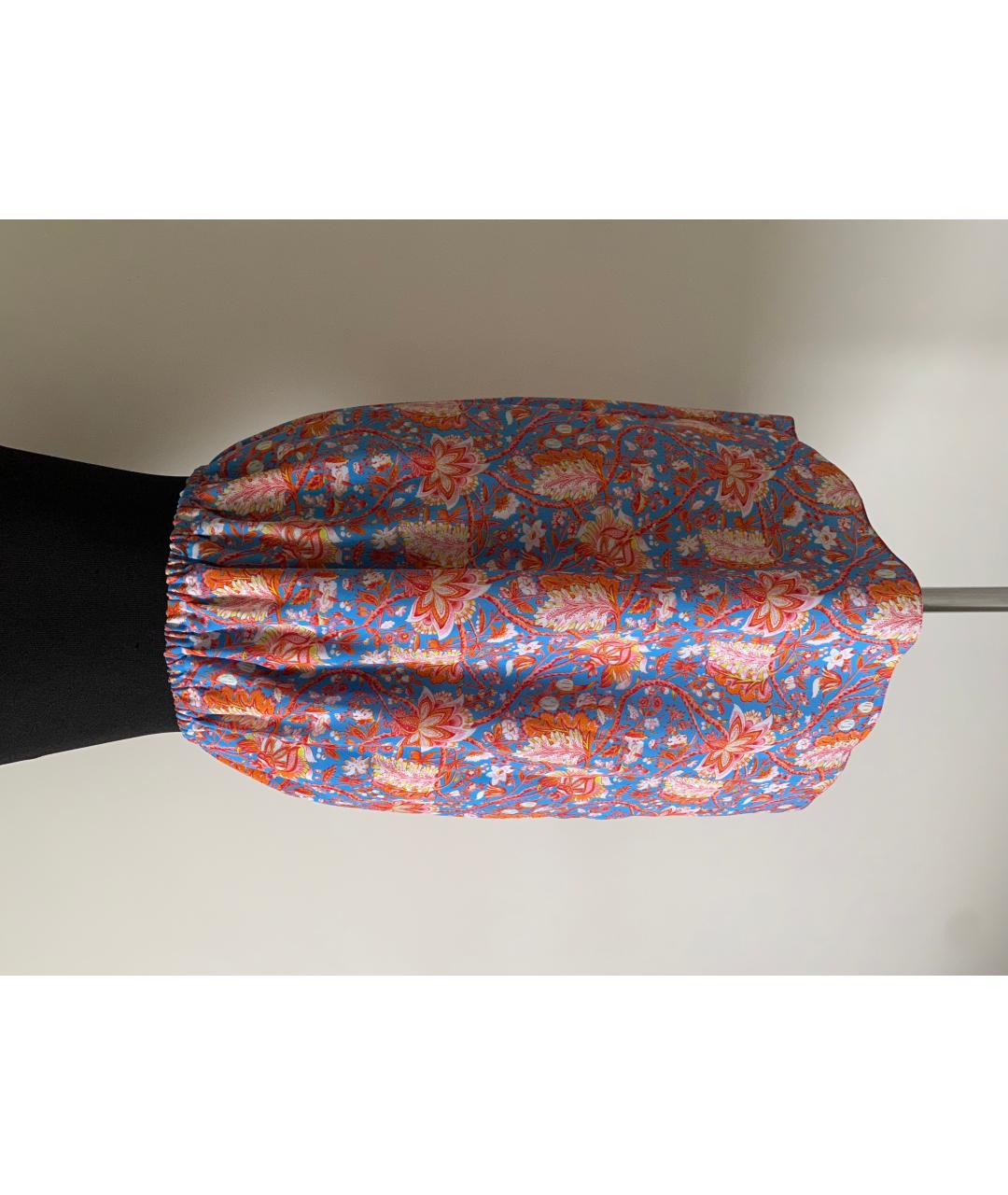 CARVEN Мульти полиэстеровая юбка мини, фото 2