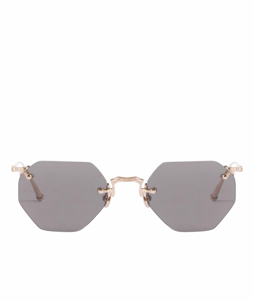 MATSUDA Золотые металлические солнцезащитные очки, фото 1