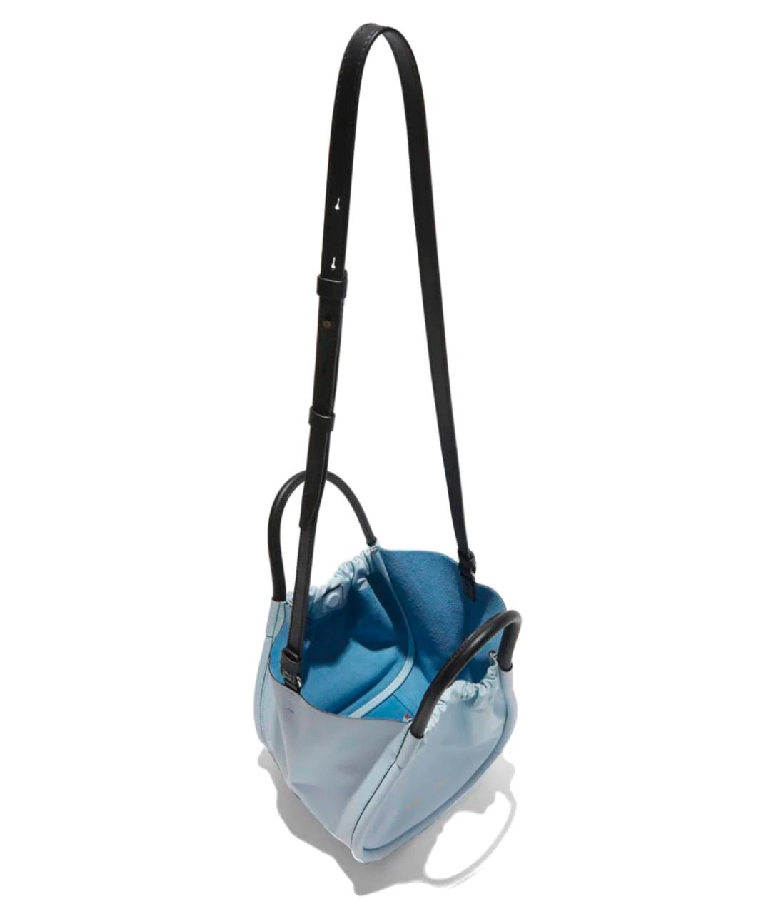 PROENZA SCHOULER Голубая кожаная сумка тоут, фото 4