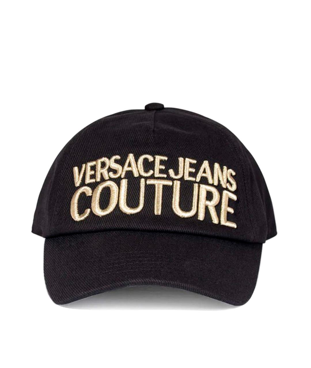 VERSACE JEANS COUTURE Желтая хлопковая кепка/бейсболка, фото 1