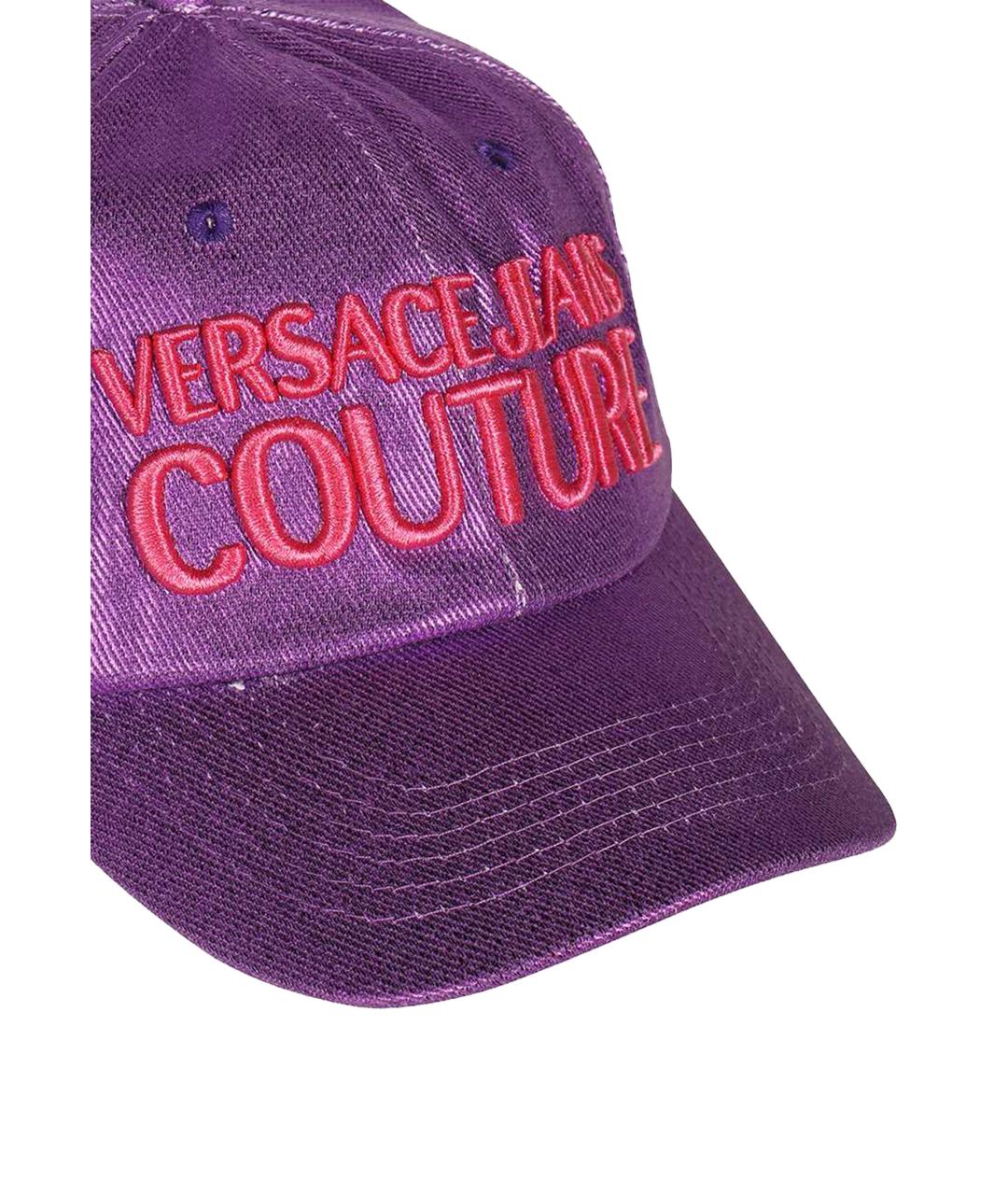 VERSACE JEANS COUTURE Розовая хлопковая кепка, фото 3