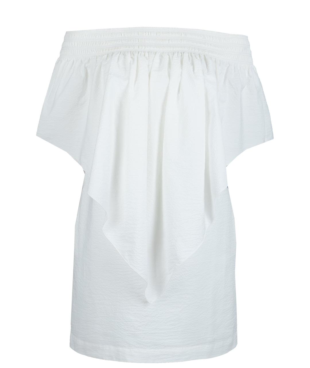 FABIANA FILIPPI Белое хлопковое платье, фото 1