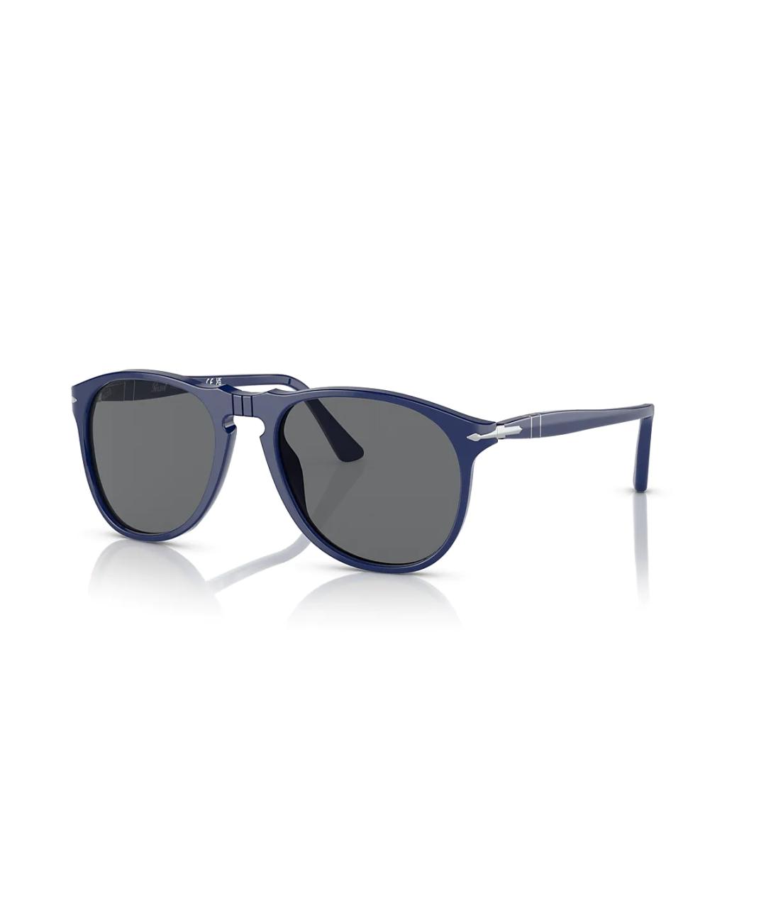 PERSOL Темно-синие пластиковые солнцезащитные очки, фото 2