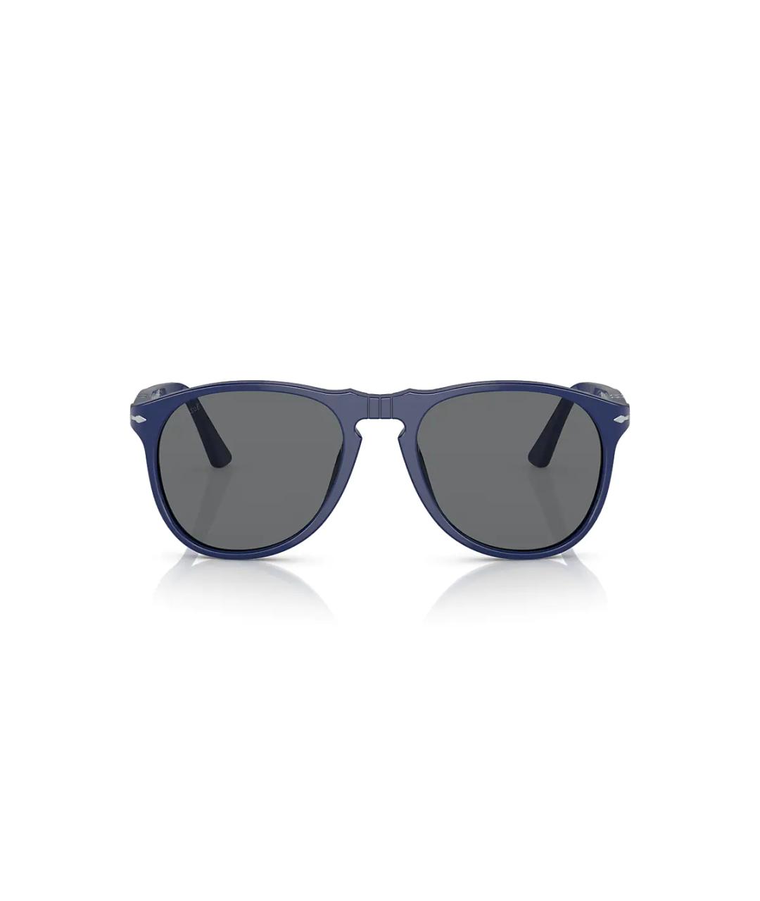 PERSOL Темно-синие пластиковые солнцезащитные очки, фото 7