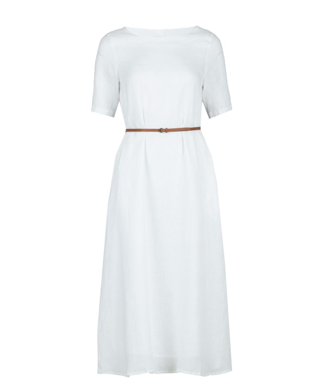 FABIANA FILIPPI Белое льняное платье, фото 1
