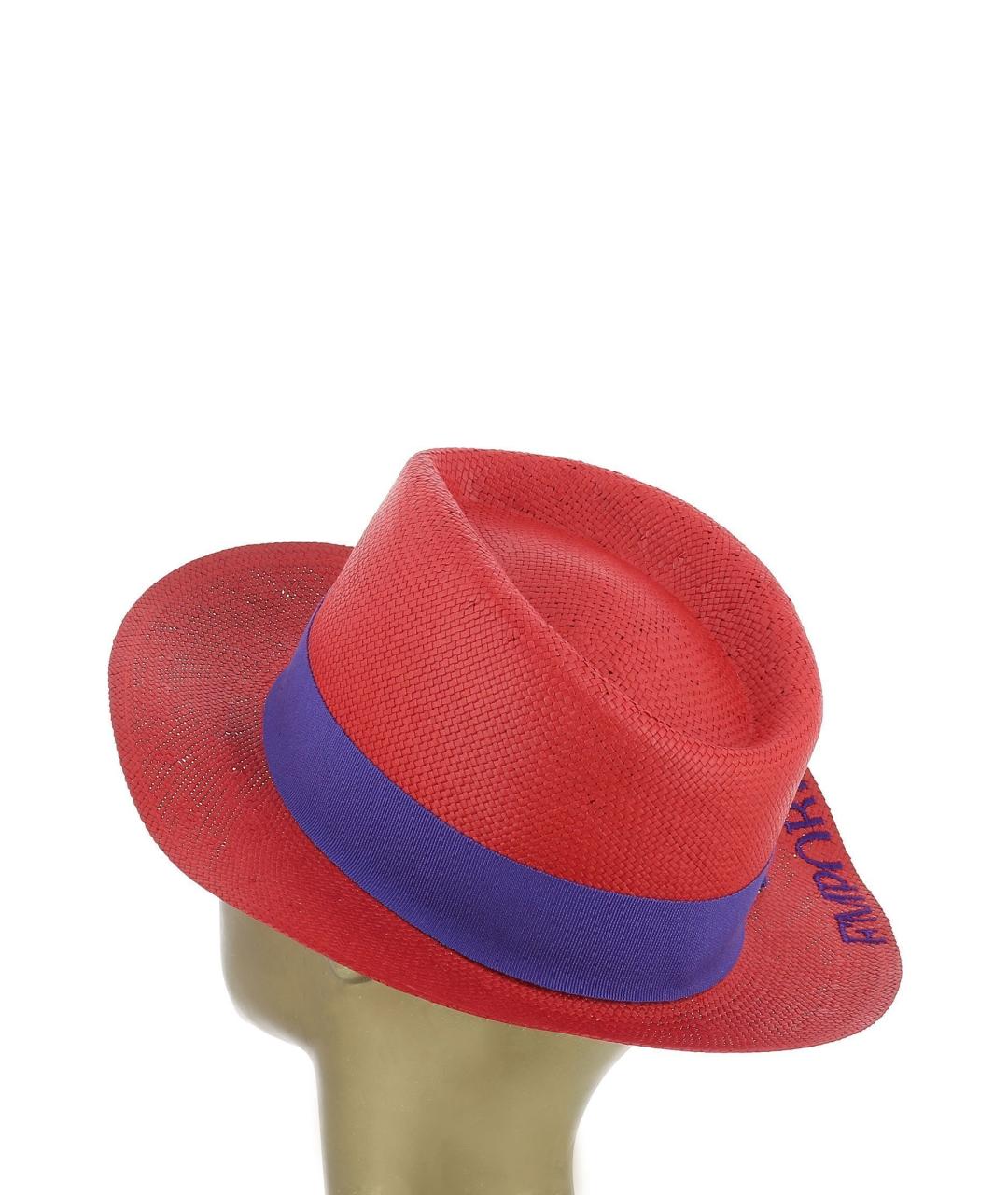 EMPORIO ARMANI Красная шляпа, фото 4