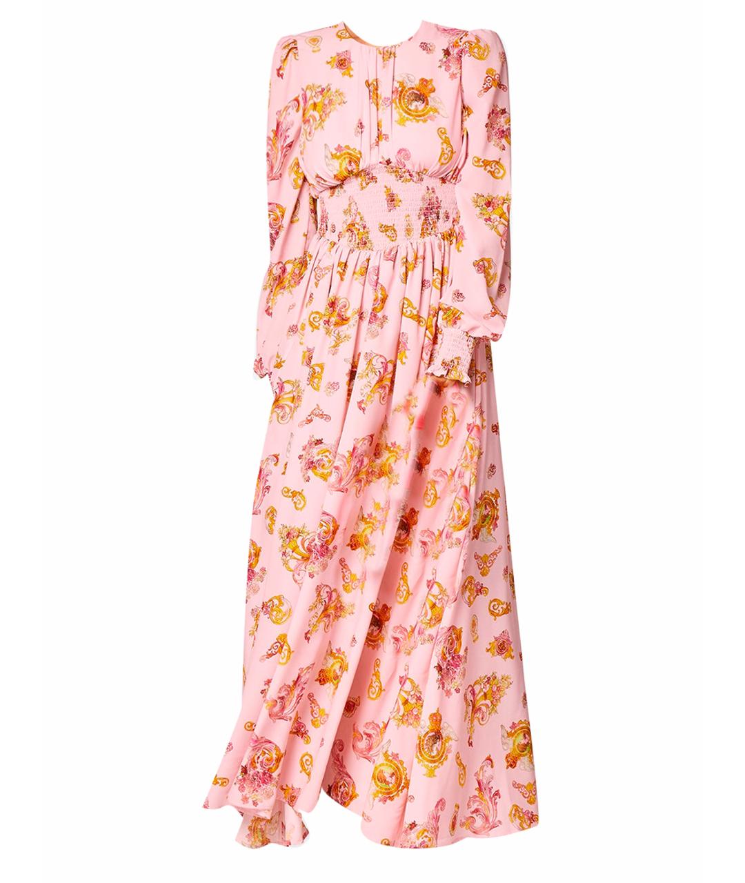 VERSACE JEANS COUTURE Розовое полиэстеровое платье, фото 1