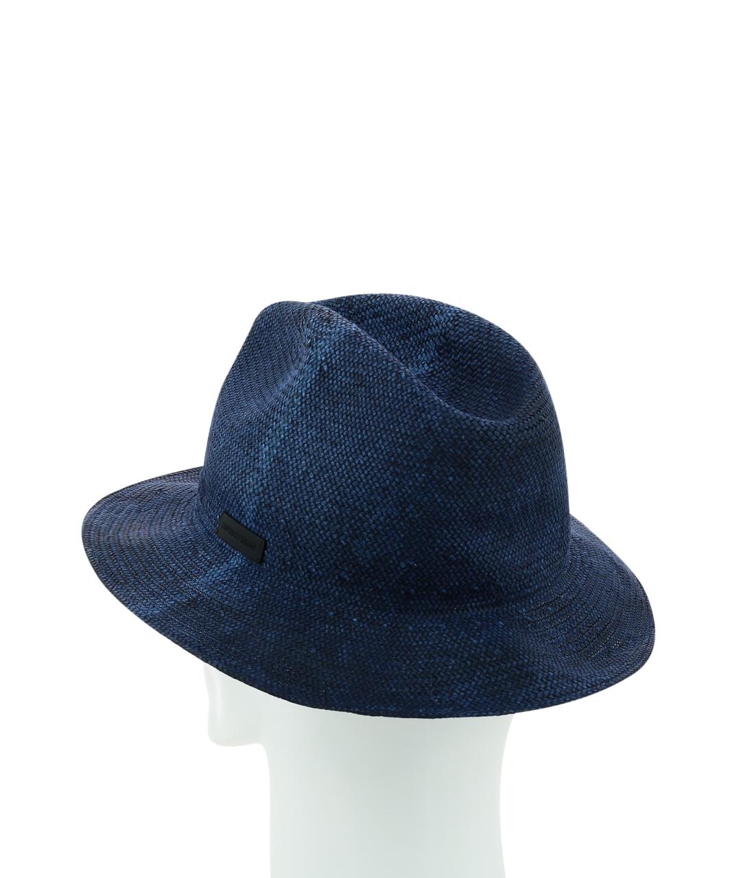 EMPORIO ARMANI Синяя шляпа, фото 2