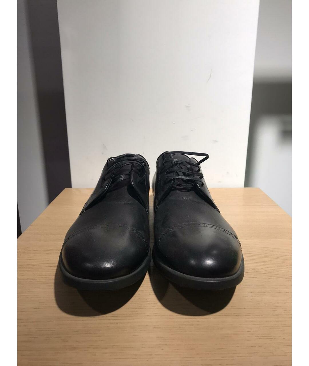 SERGIO ROSSI Черные кожаные туфли, фото 2