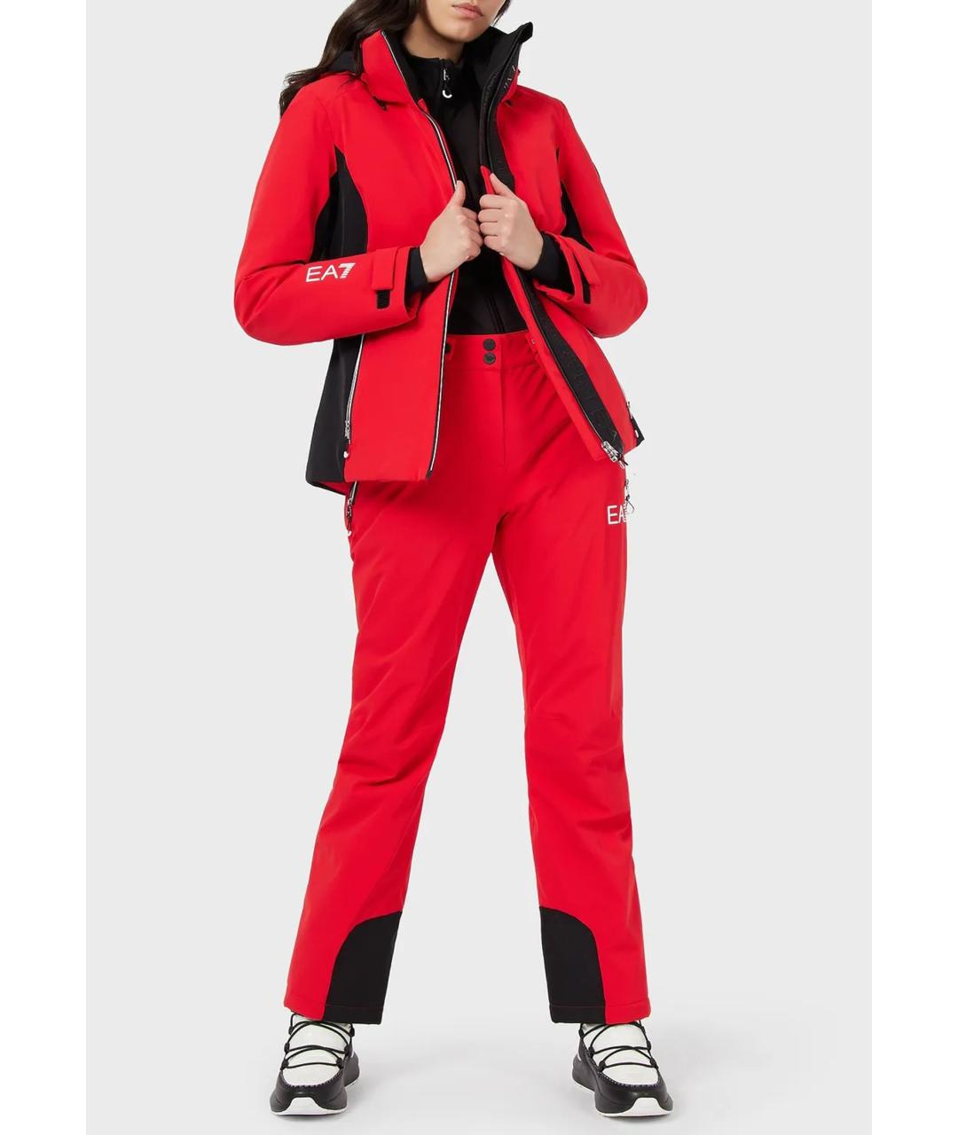 EA7 Красный полиамидовый спортивные костюмы, фото 4