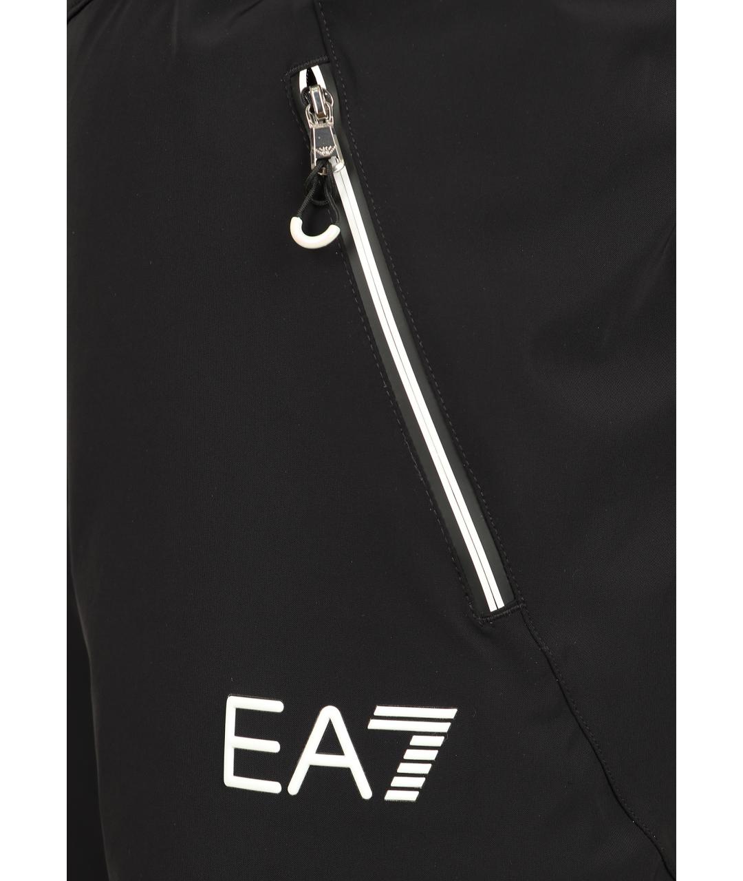 EA7 Черный полиамидовый спортивные костюмы, фото 4