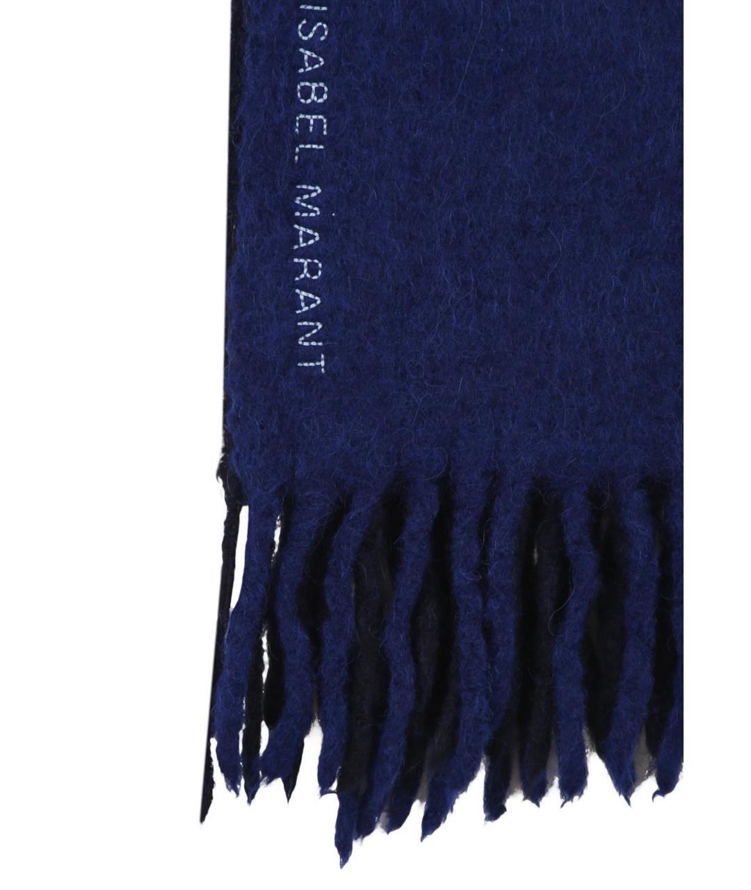 ISABEL MARANT Синий шарф, фото 1