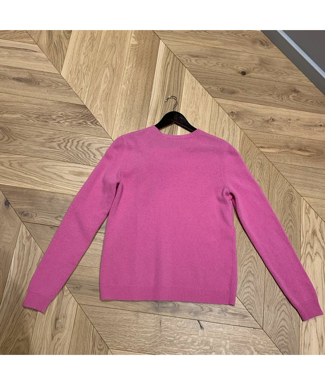 GUCCI Розовый шерстяной джемпер / свитер, фото 2
