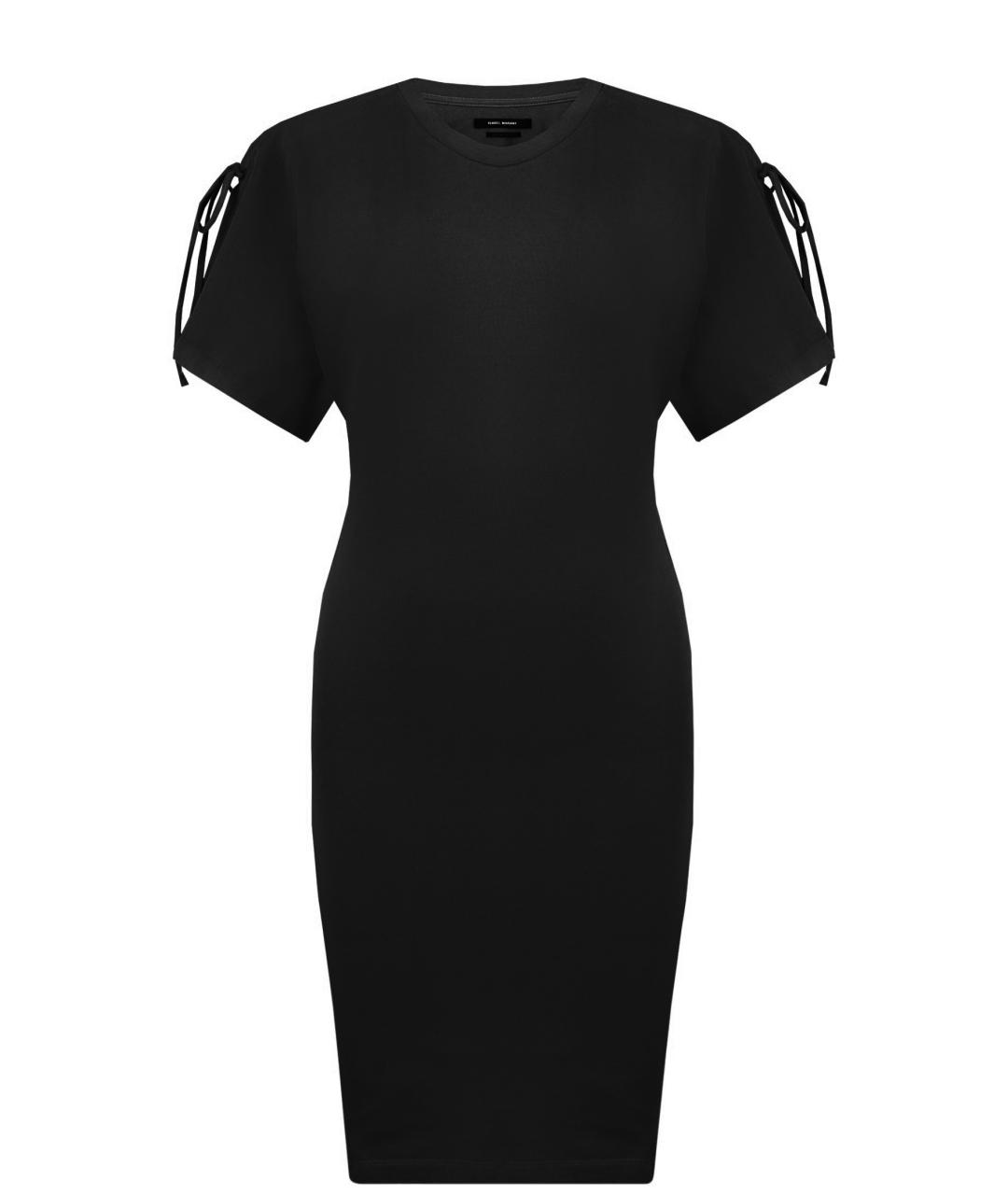 ISABEL MARANT Черное хлопковое коктейльное платье, фото 1
