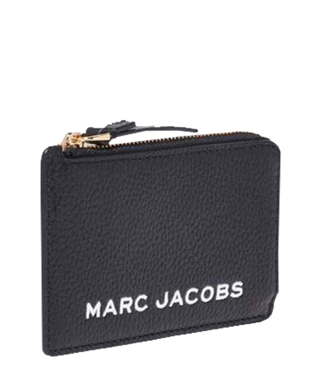 MARC JACOBS Черный кожаный кошелек, фото 3