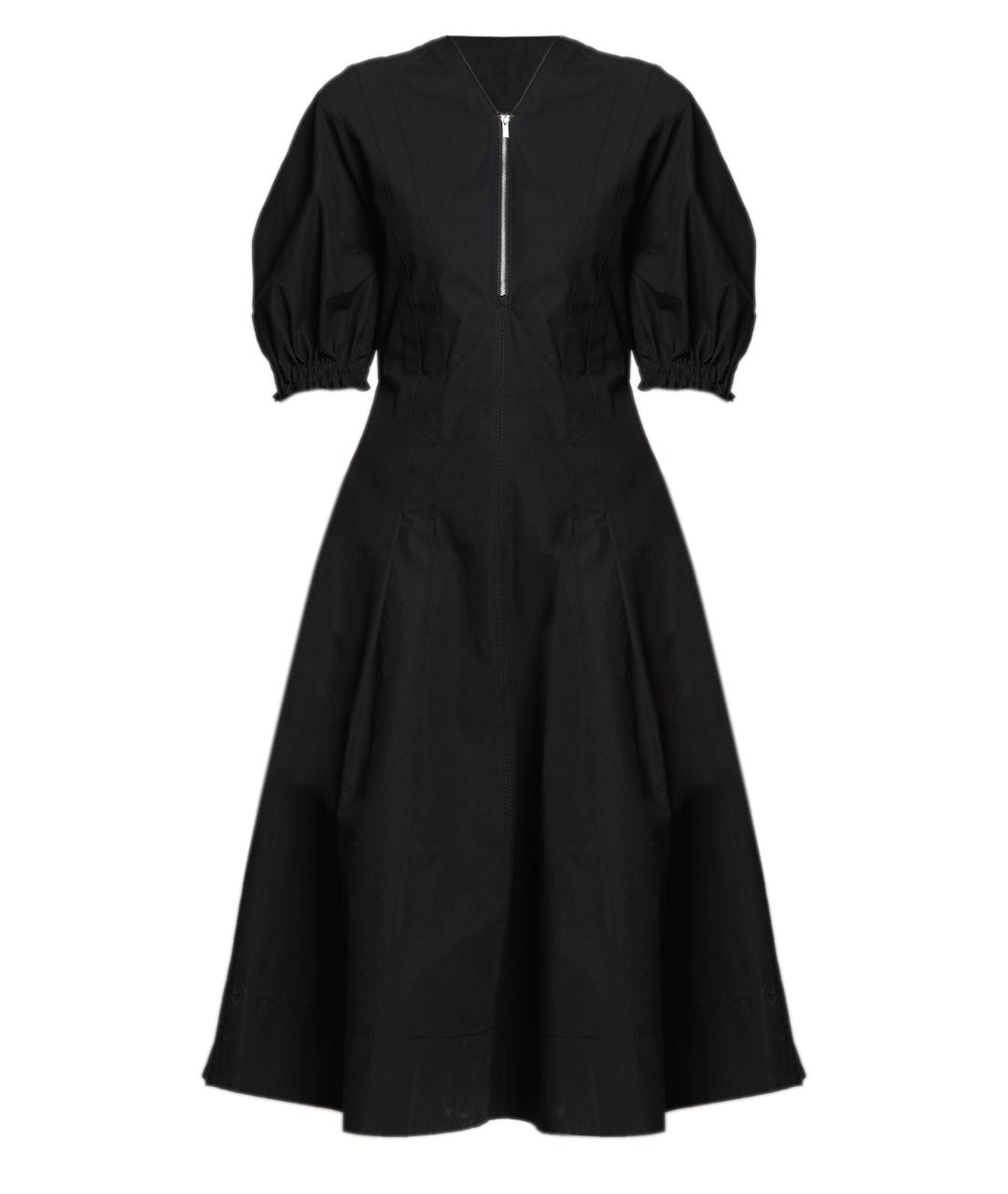 PROENZA SCHOULER Черное хлопковое платье, фото 1