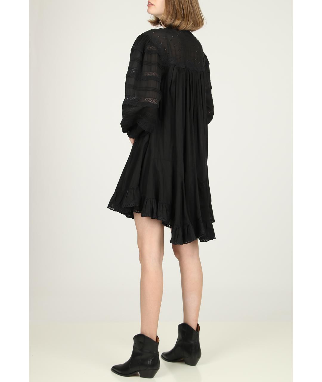ISABEL MARANT Черное хлопковое платье, фото 4
